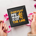 Lineman Wife Jewelry Love My Lineman Lineman Necklace Lineman Girlfriend Lineman Mom Journeyman Lineman Necklace Lineman Prayer Forever Love Necklace