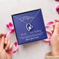 Gift For Daughter From Mom Daughter Mother Necklace Daughter Gift From Mommy To My Daughter Daughters Birthday Forever Love Necklace