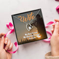 My Wife My Hunting Partner For Life Christmas Or Birthday Gift For The Woman Who Hunts To My Wife Necklace Anniversary Gift For Wife Forever Love Necklace