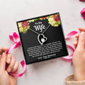 To My Wife Day I Met You Necklace Forever Love Necklace