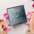 Dad - Your Life Was A Blessing - Necklace Forever Love Necklace