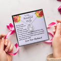 To My Beautiful Wife My Love For You Is Forever Necklace 2 Forever Love Necklace