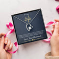 To My Wife Hundred Lifetimes Forever Love 1 Forever Love Necklace