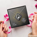 Luxury Collection 2 With Free Gift Box Gift For Wife From Husband Forever Love Necklace