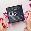 To My Wife Message Card Necklace To My Love From Husband Anniversary Gift Necklace For Wife Birthday Gifts For Wife Forever Love Necklace
