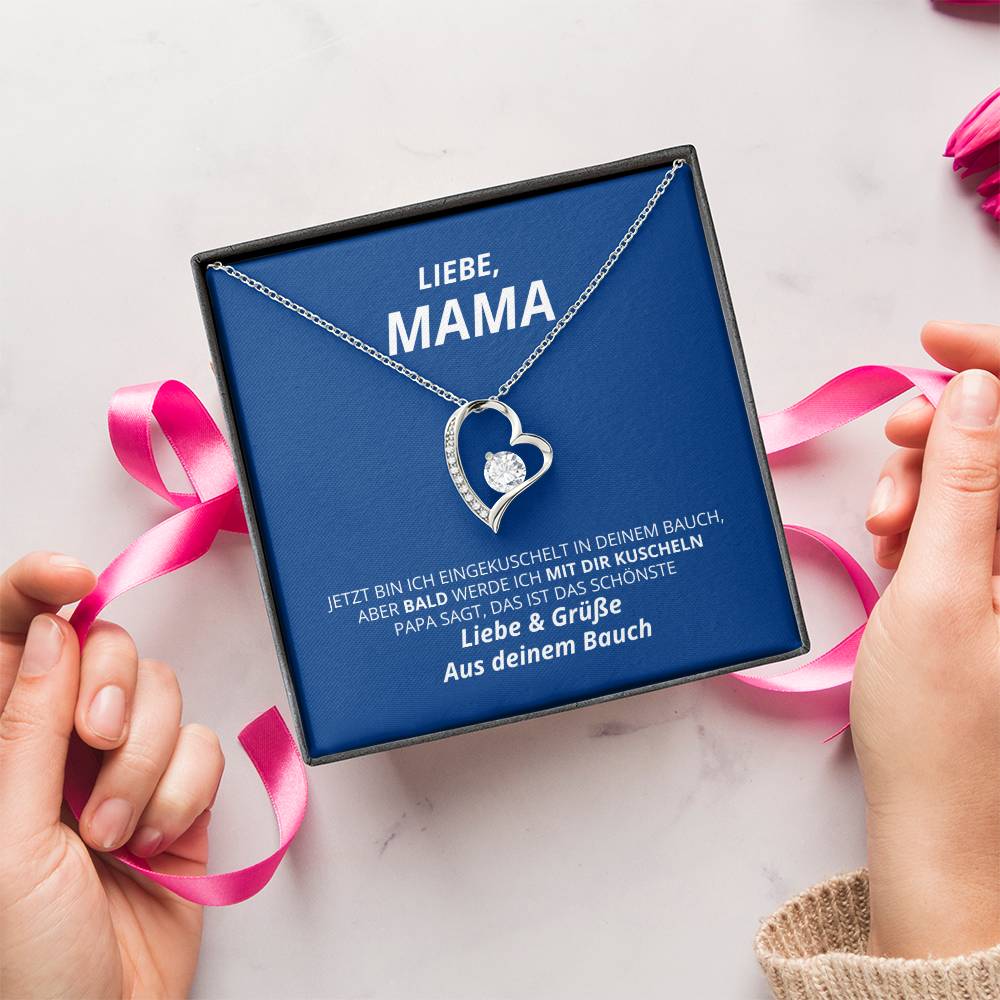 Werdende Mutter Forever Love Necklace