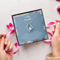 I Love You More Than Fishing 14k White Gold Or 18k Yellow Gold Finish Crystal Pendant Necklace Forever Love Necklace