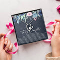 To My Dad Never Forget That I Love You Father's Day Father Daughter Necklace Father To Daughter Birthday Gift Forever Love Necklace