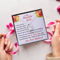 To My Beautiful Wife I Am Here For You Always And Forever Necklace 1 Forever Love Necklace