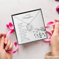 Mom To Daughter Gift Daughter Birthday Gift Daughter Jewelry Daughter Necklace Mom To Daughter Necklace Forever Love Necklace