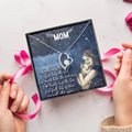 To My Mom Forever Love Necklace Mother Necklace Gift For Mother Xmas Christmas Customize Gift To My Mom 1 Forever Love Necklace
