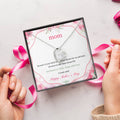 Mom I Love You Happy Mother's Day Necklace 1 Forever Love Necklace