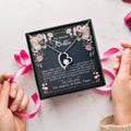 Geschenke Papa Für Tochter Herz Herzkette Forever Love Necklace