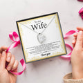 To My Wife I Love You Forever Perfect Gift For Wife Tmfw29 1 Forever Love Necklace