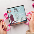 Valentines Day Necklace Gift For Girlfriend And Wife Perfect Love Gift Forever Love Necklace