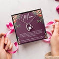Mother Of The Groom Gift From Bride Customize Motherinlaw Giftgift For Mother Of The Groom Mother Of The Groom Forever Love Necklace Forever Love Necklace