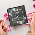 Forever Love Necklace With Message Card Forever Love Necklace