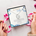 To My Beautiful Wife Necklace  Anniversary Gift For Wife Birthday Gift For Wife Gift For Wife Necklace For Wife Gift For Wife Birthday Forever Love Necklace