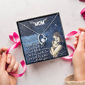 Love You Mom Forever Love Necklace