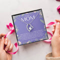 To My Mom Necklace Mom Gift Mother’s Day Gift Birthday Gift For Mom Gift From Daughter For Mom Necklace For Mom Gift For Forever Love Necklace