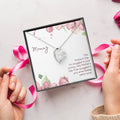 Mommy This Mother's Day I'm Snuggledin Your Tummy Forever Love Necklace