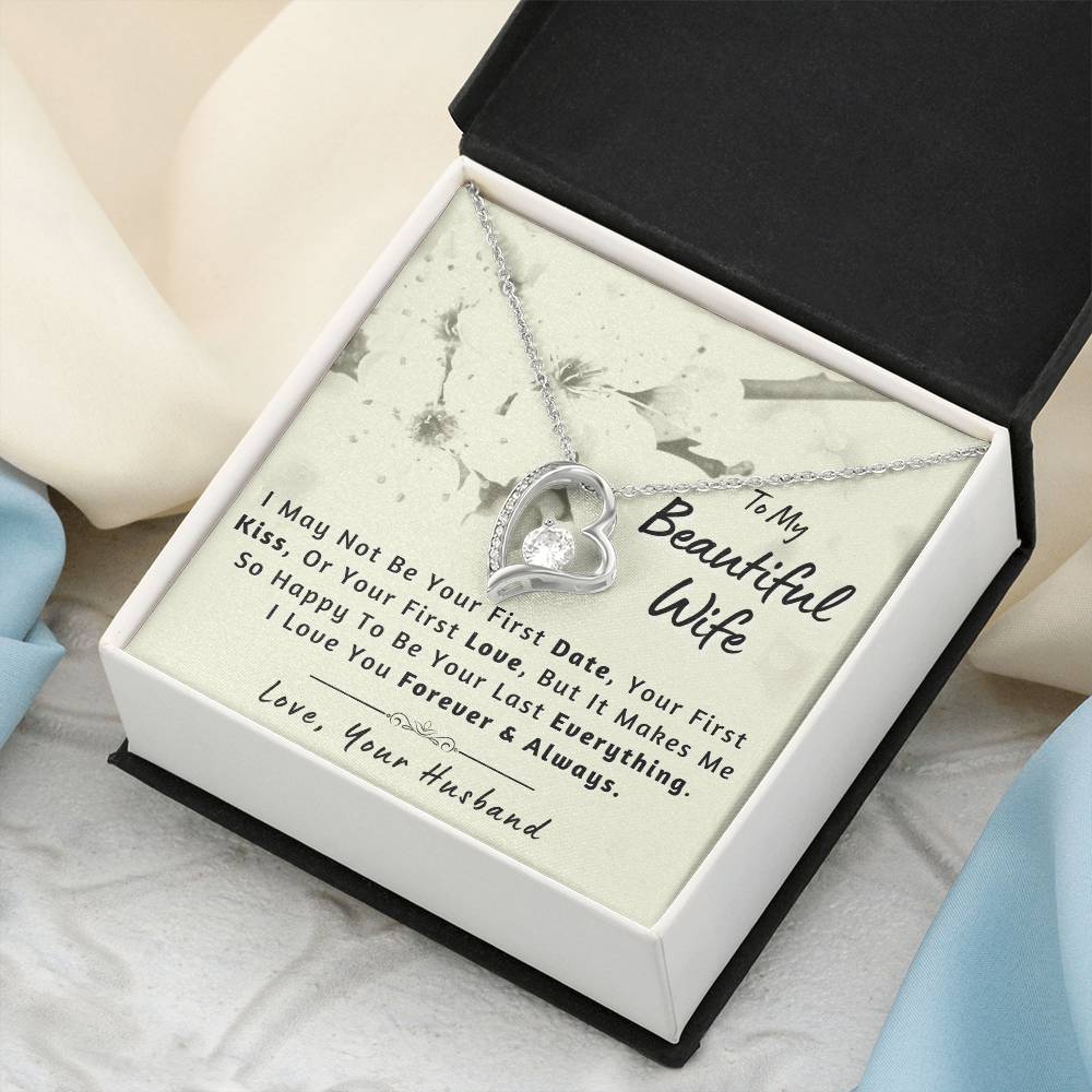 Classy Necklace For Your Beautiful Wife 💕 Forever Love Necklace