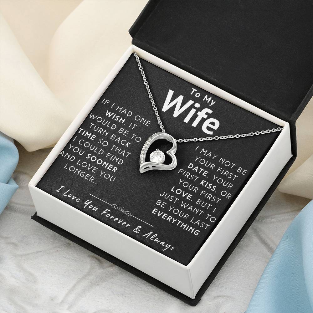 Wife Necklace Give The Gift They'll Always Remember 💕 1 Forever Love Necklace