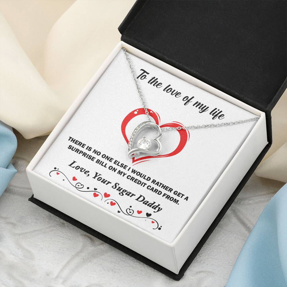 There Is No One Else Forever Love Necklace