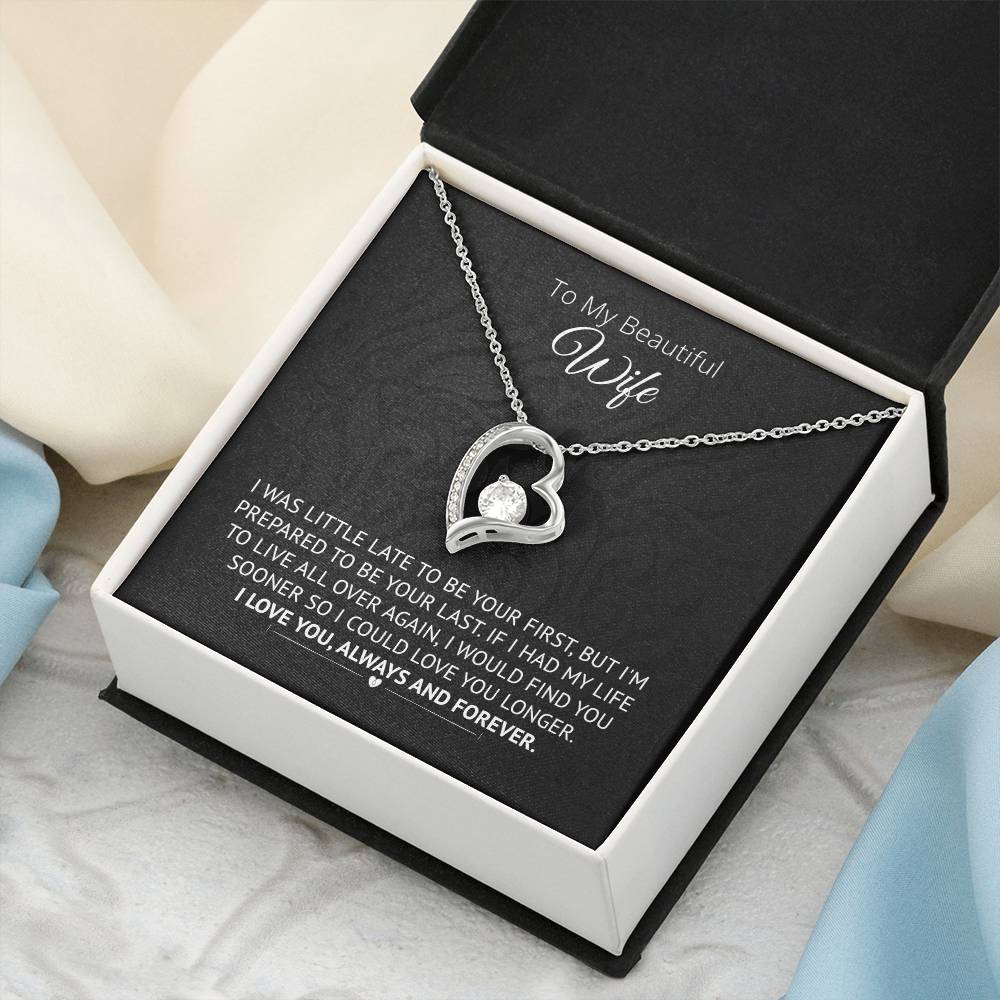 Love You Longer Forever Love Necklace
