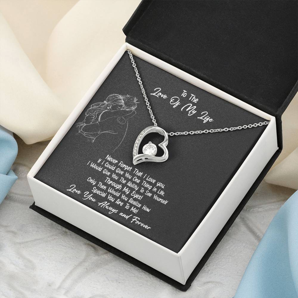 Never Forget That I Love You 💗 Forever Love Necklace