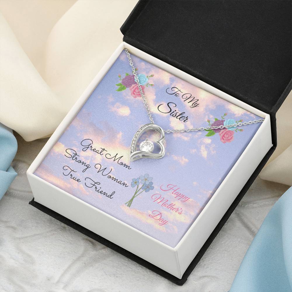 Mother's Day Gift For Sister Forever Love Necklace