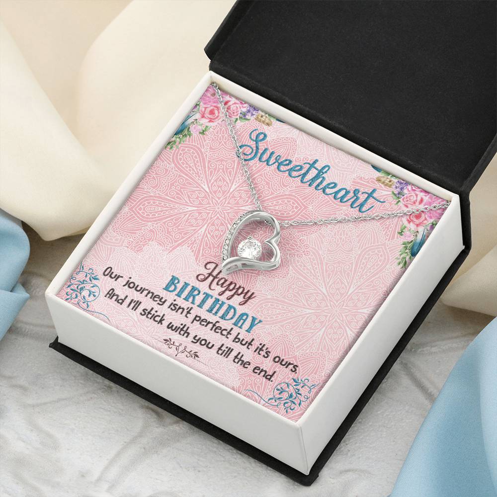 50Th Birthday Gift For Wife Jewelry Gifts For Wife Forever Love Necklace