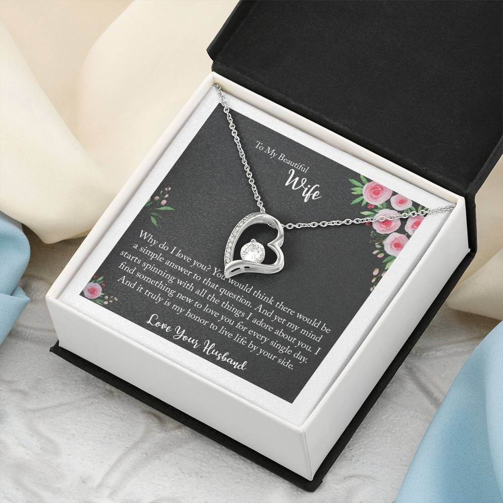 Husband's Love Necklace 3 Forever Love Necklace