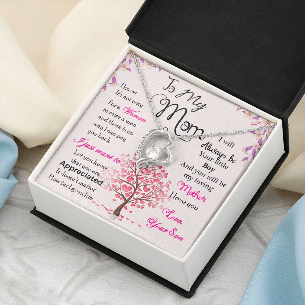 Neckless For Mother By Son Forever Love Necklace