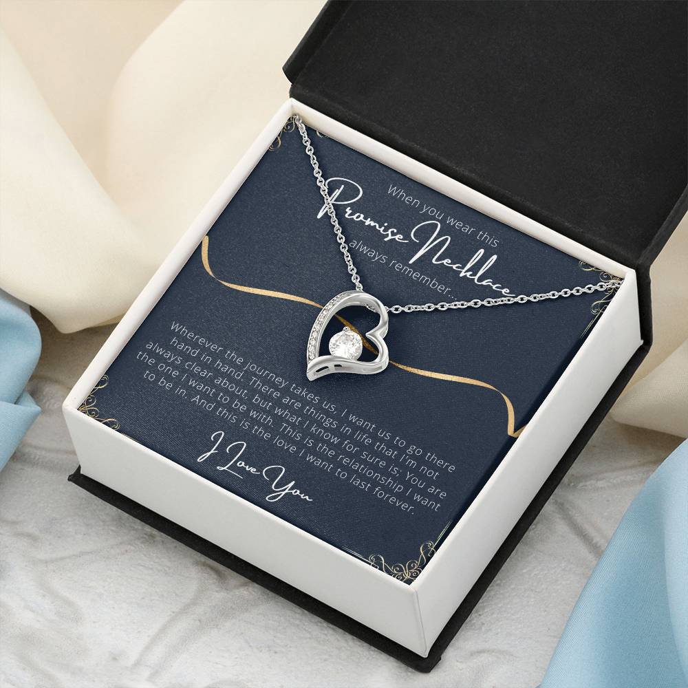 Promise Necklace Forever Love Necklace