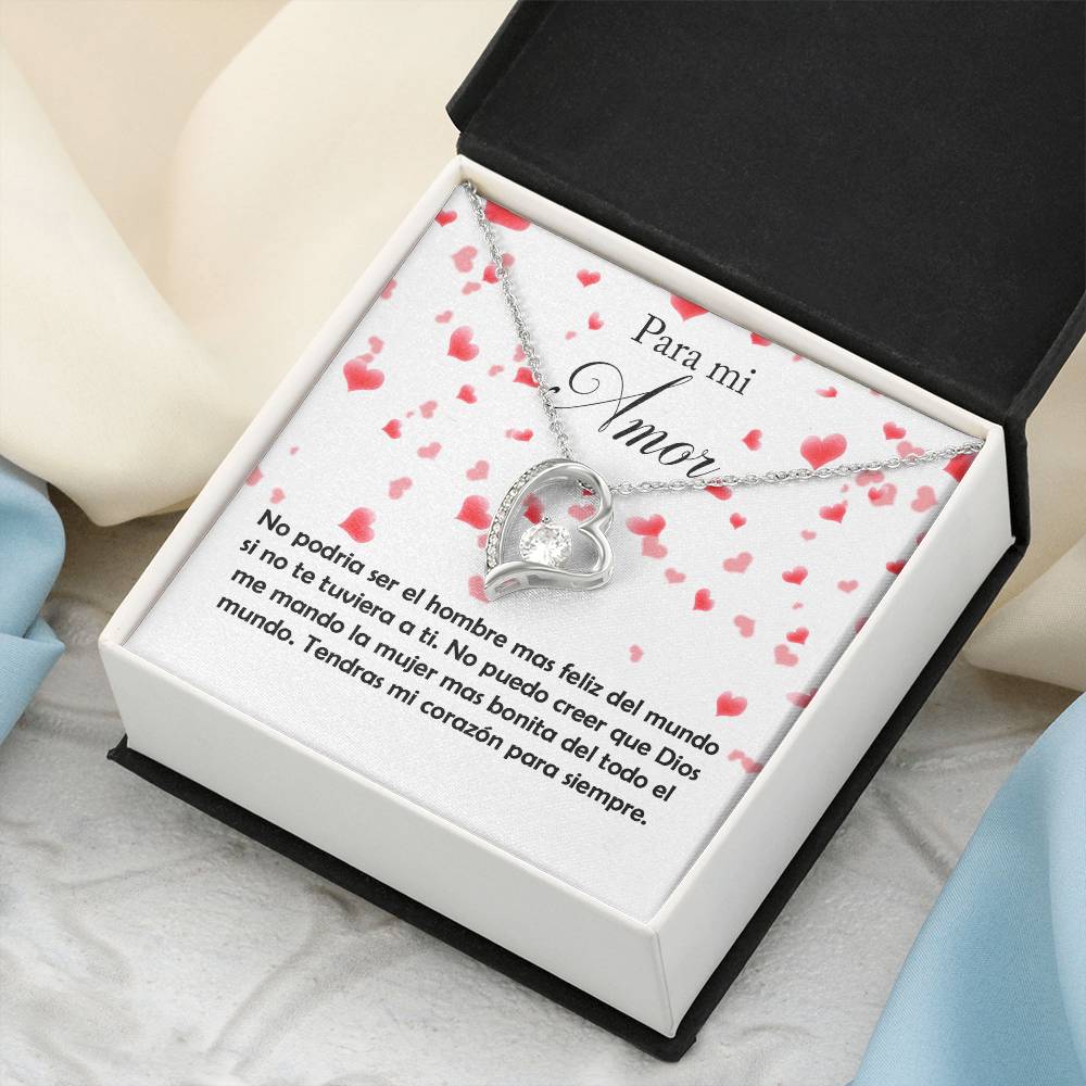 Tendras Mi Corazon Forever Love Necklace