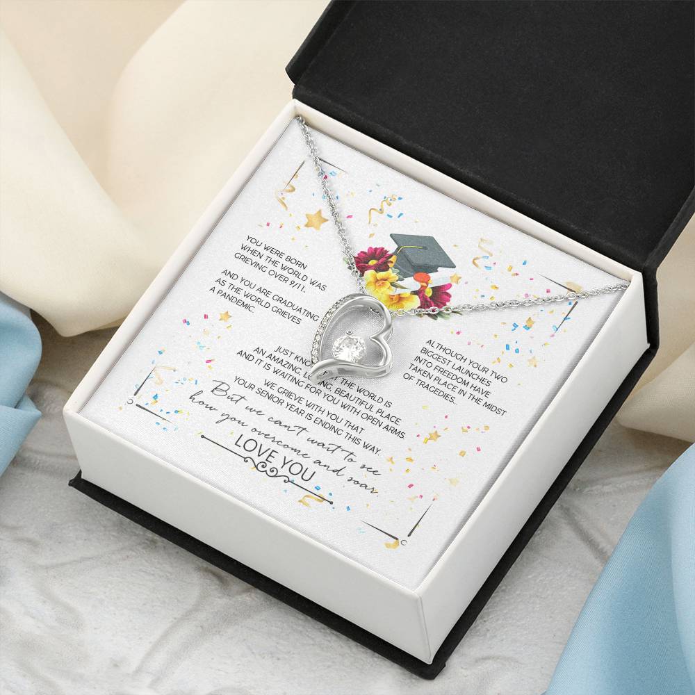 Graduation Gift For Daughter Class Of 2022 Necklace Class Of 2022 Necklace Jewelry Gift Graduation Gift For Daughter Forever Love Necklace