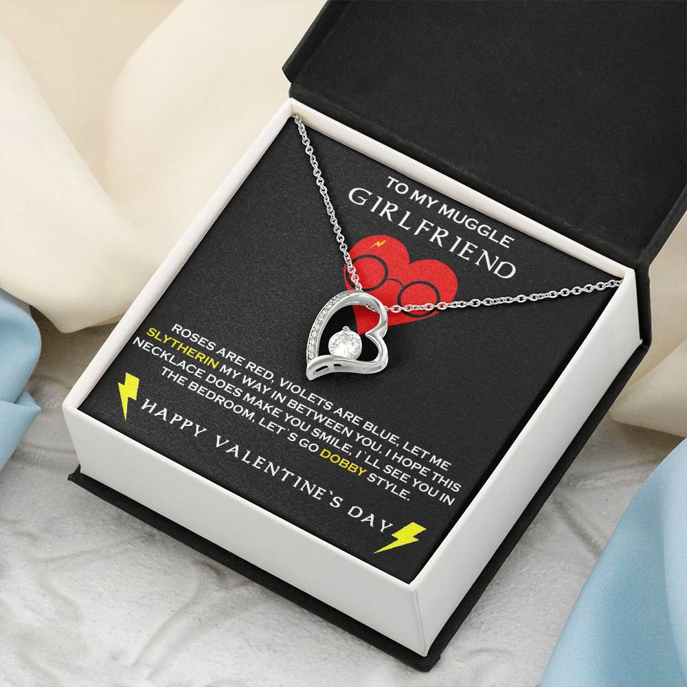 To My Girlfriend Exquisite Necklace For That Harry Potter Nerd Forever Love Necklace