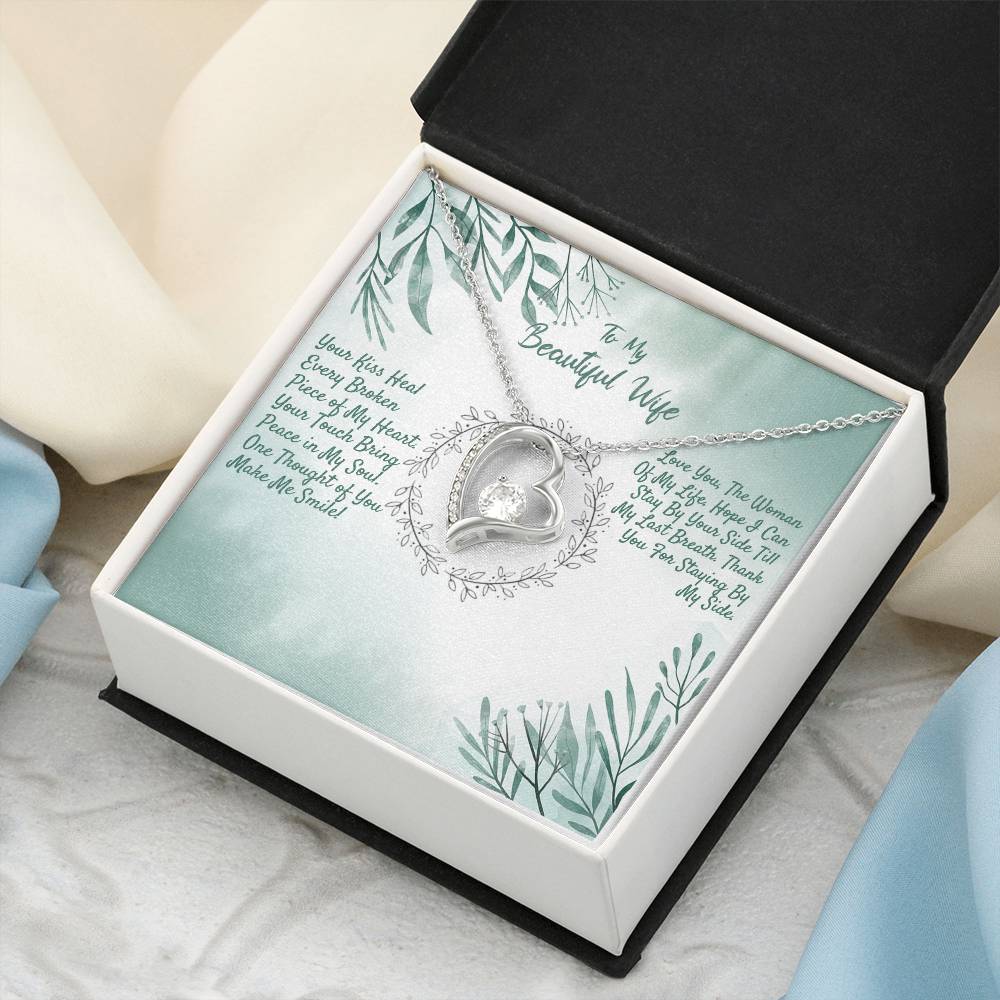 Gift For Wife - Heal My Heart - Necklace Forever Love Necklace