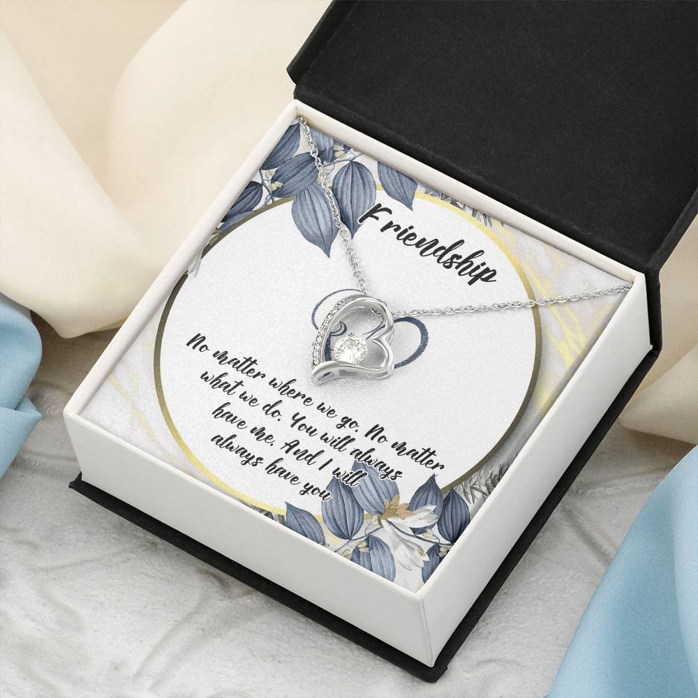Best Friend Necklace Gift Friendship Necklace Gift Best Friend Birthday Gift Jewelry Soul Sister Forever Love Necklace Friendship Forever Love Necklace