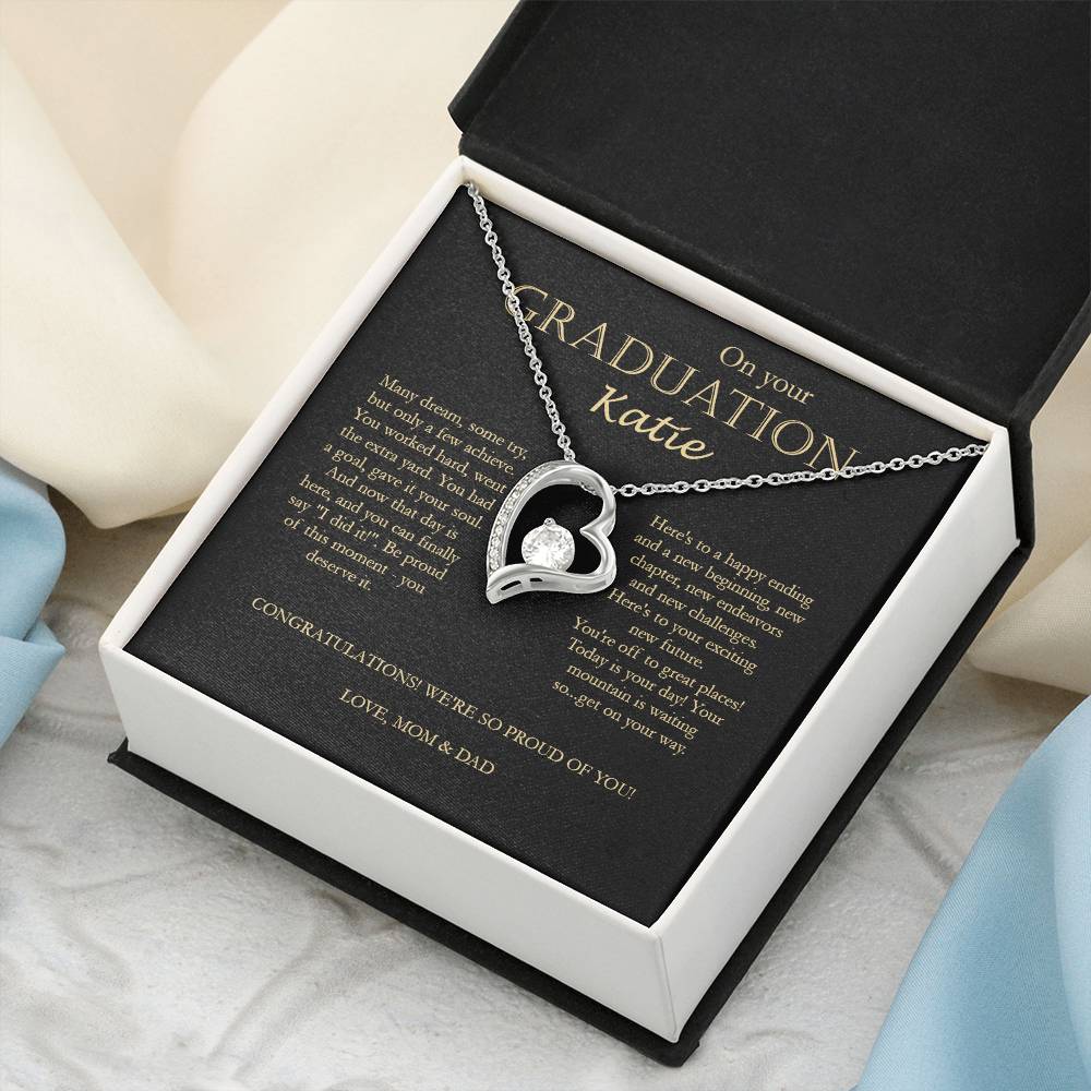 On Your Graduation Katie Forever Necklace 1 Forever Love Necklace