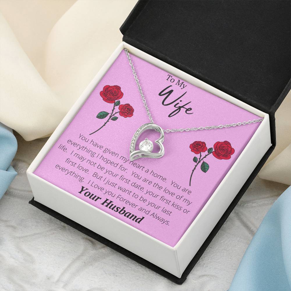 Dazzling Forever Love Necklace For That Special Woman On Valentine's Day 1 Forever Love Necklace
