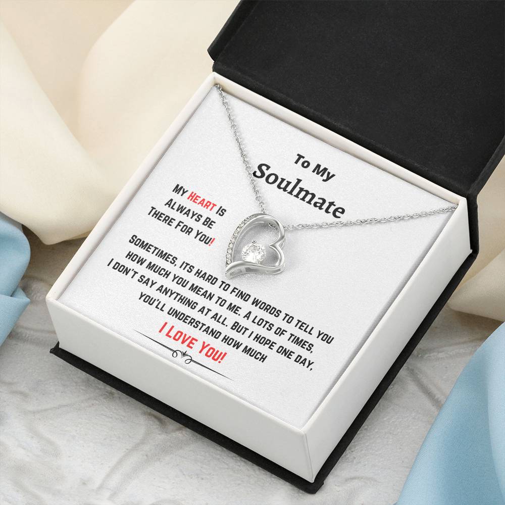 To My Soulmate Beauty Necklace 786 1 Forever Love Necklace