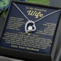 To My Beautiful Wife - Forever Love Gift Set - Ss535 Forever Love Necklace
