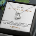 Badass Daughter Necklace Forever Love Necklace