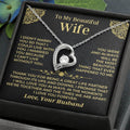 To My Beautiful Wife - Forever Love Gift Set - Ss526 Forever Love Necklace