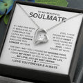 My Beautiful Soulmate Heart Necklace  Forever Love Necklace