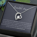 The Forever Love Necklace To My Niece Forever Love Necklace