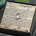 Forever Love Necklace - Letter To Daughter Forever Love Necklace