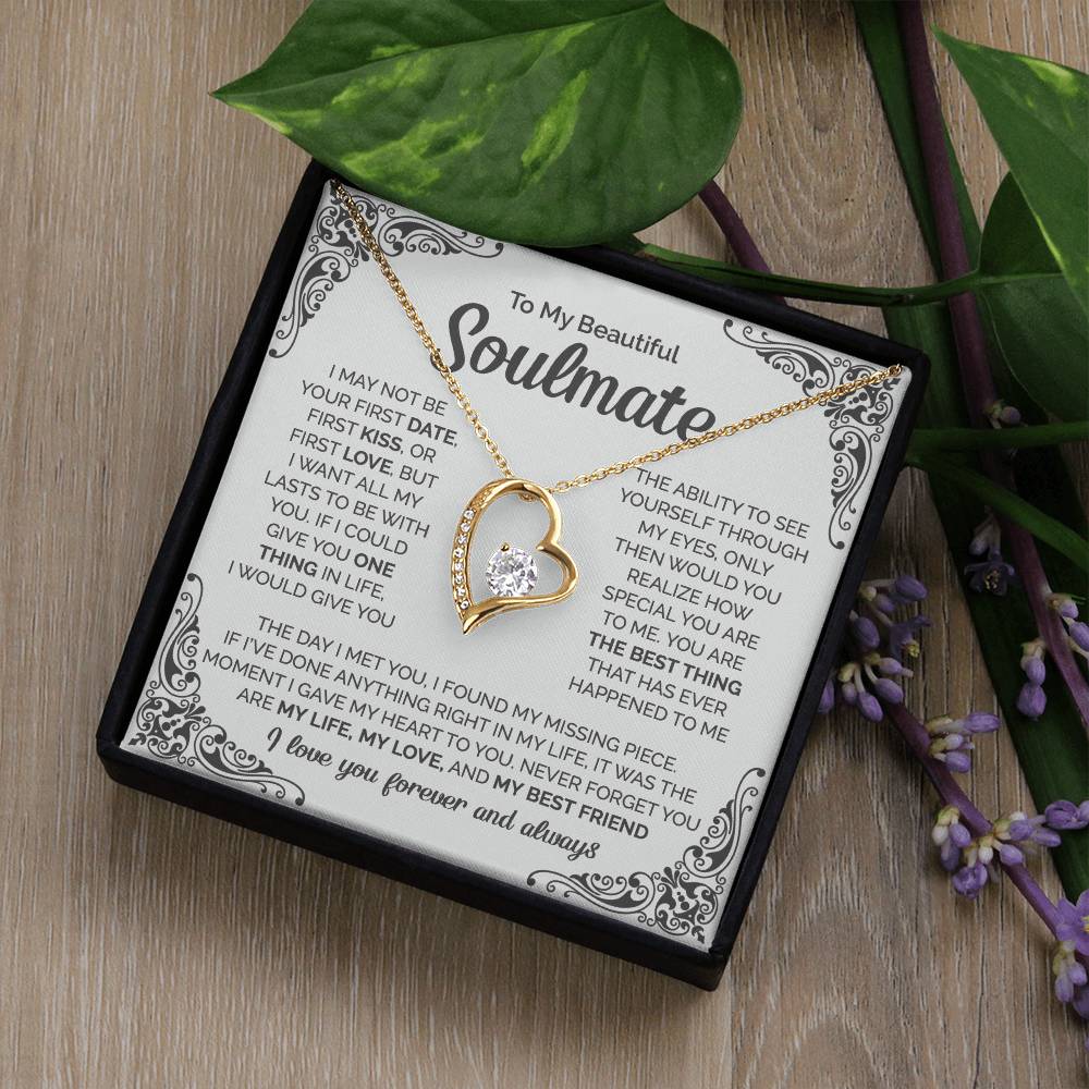 My Life, My Love And My Best Friend - 0020D Her - Forever Love Necklace Forever Love Necklace